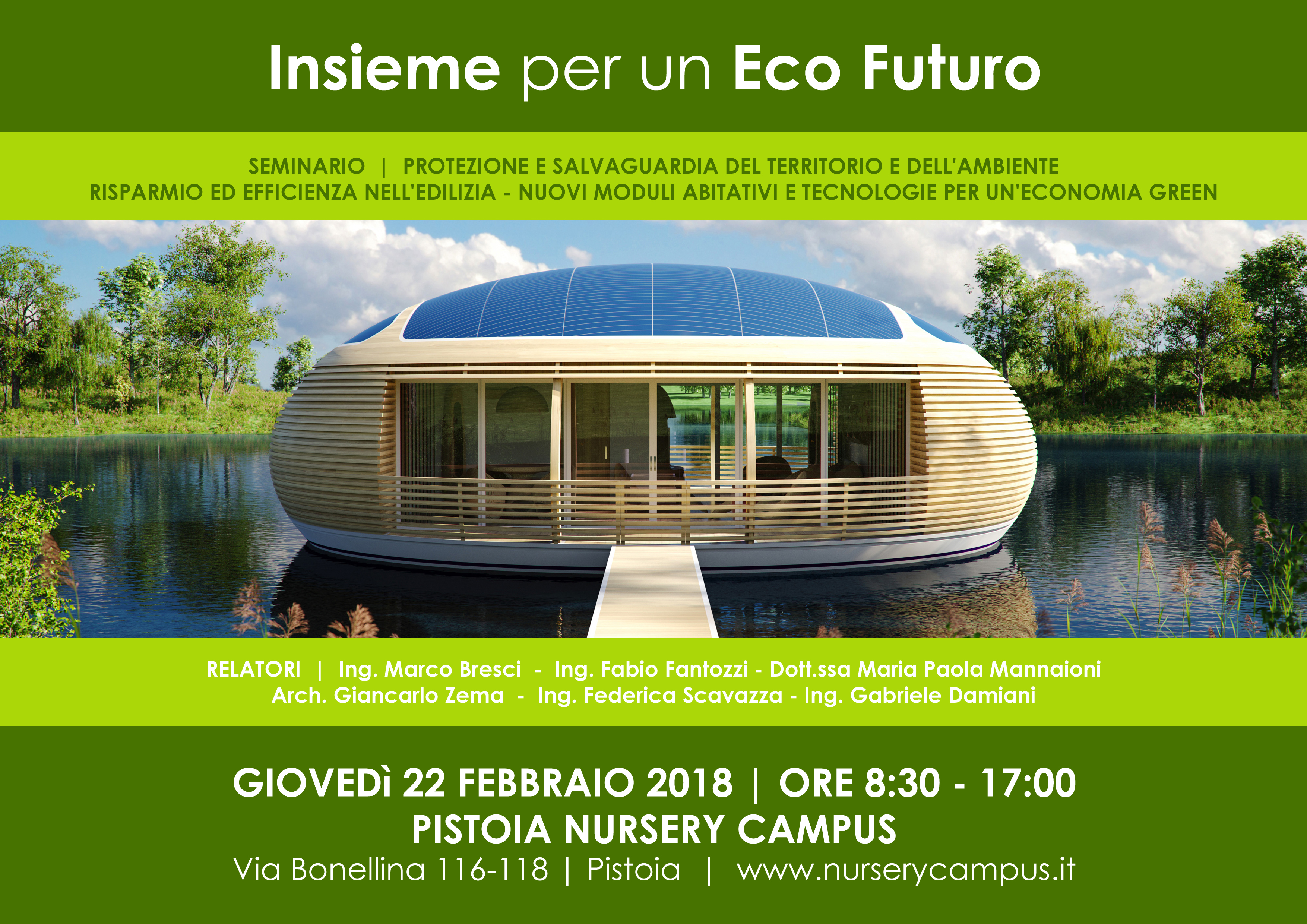 Giornata di studio  “Insieme per un Eco Futuro”