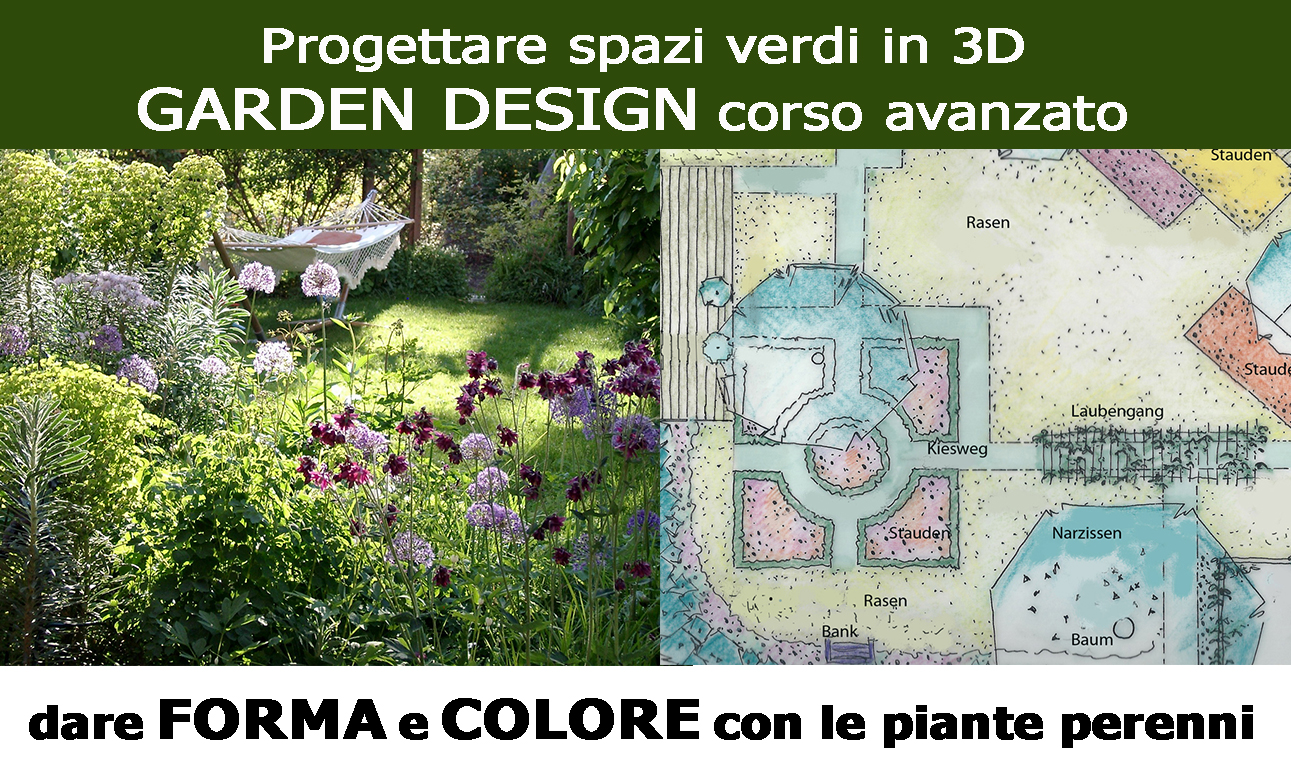 Progettare Spazi Verdi in 3D: Seminario Garden Design Avanzato